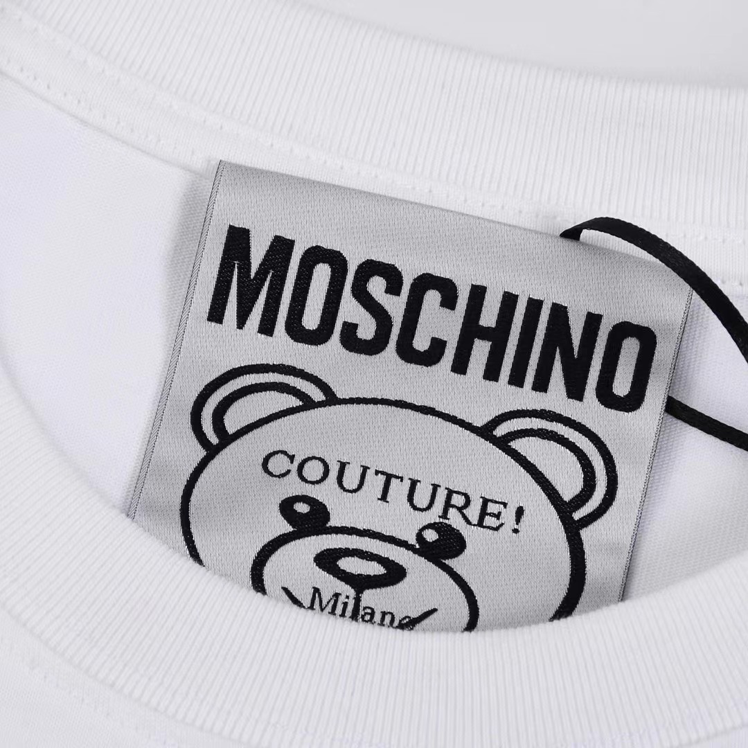 Moschino Moscino High-End Cotton T-shirt: Top Quality for Spring/Summer 24 - 图片 4