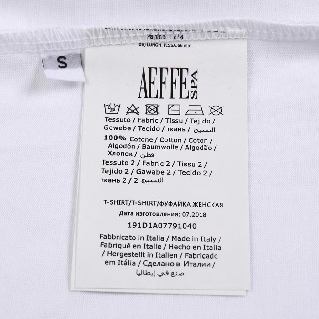 Moschino Moscino High-End Cotton T-shirt: Top Quality for Spring/Summer 24 - 图片 9