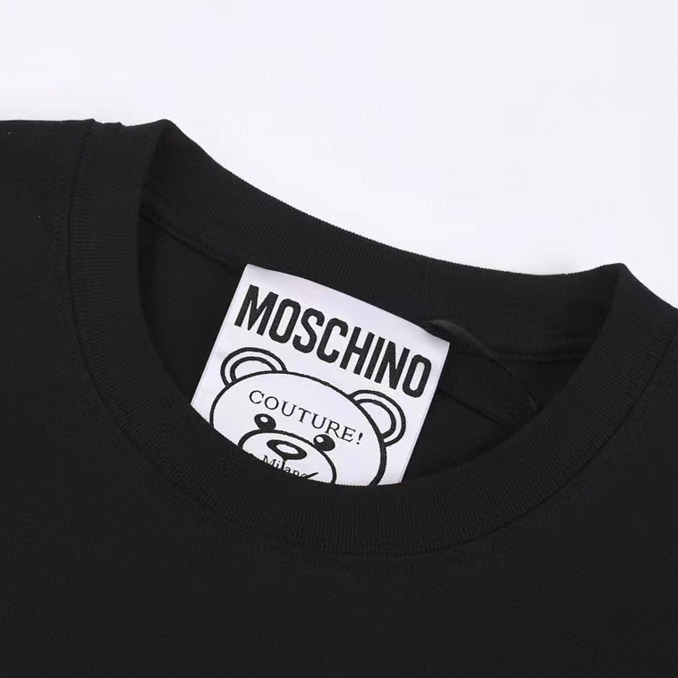 HAN Moschino Printing Short Sleeve T-shirt: Top-End Innovation for Spring/Summer 24 - 图片 4