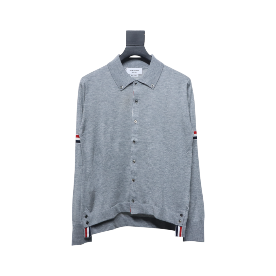 Thom Browne Roupa Cardigans Moletons Branco