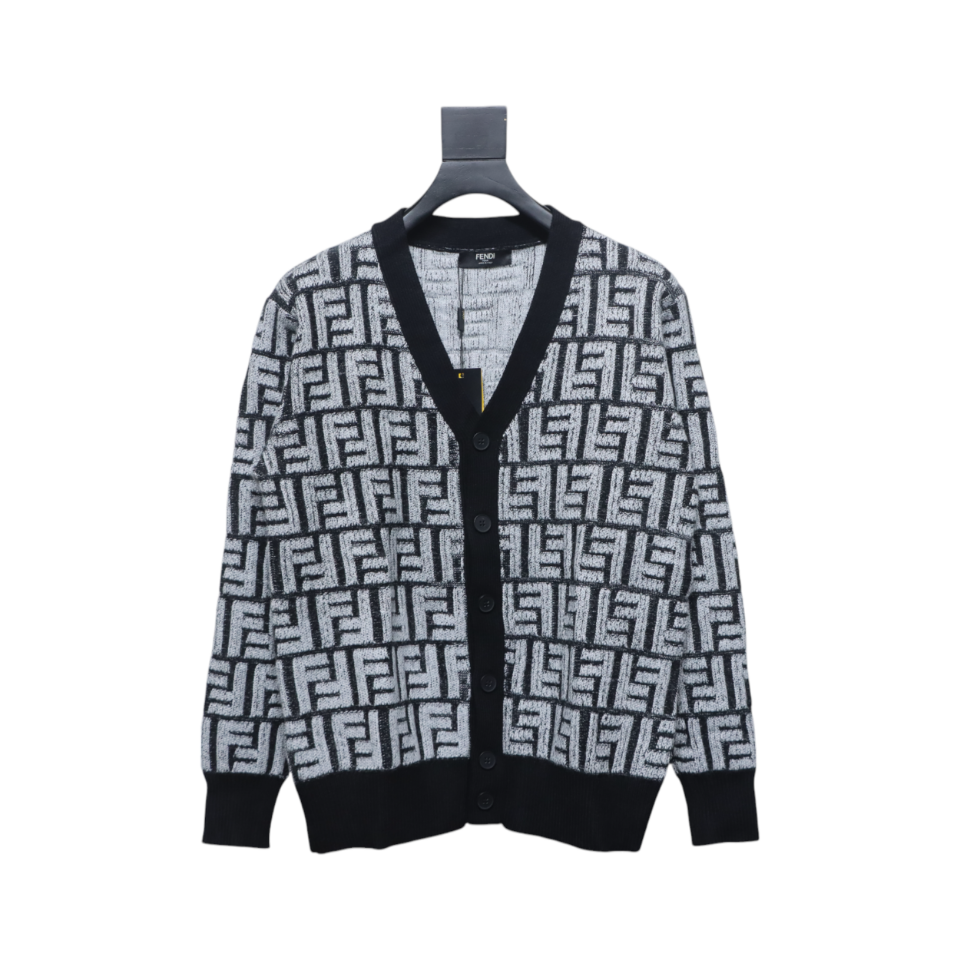 Fendi Roupa Cardigans Moletons Branco