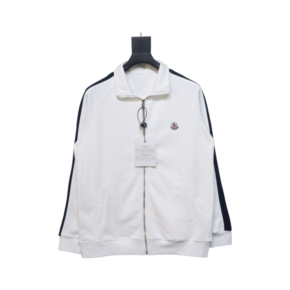 Moncler Roupa Casacos & Jaquetas Branco Splicing