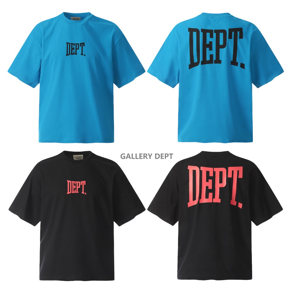 Kun je replica kopen
 Gallery Dept Kleding T-Shirt Zwart Blauw Korte mouw