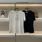 MiuMiu Clothing T-Shirt Cotton Mercerized Spring Collection
