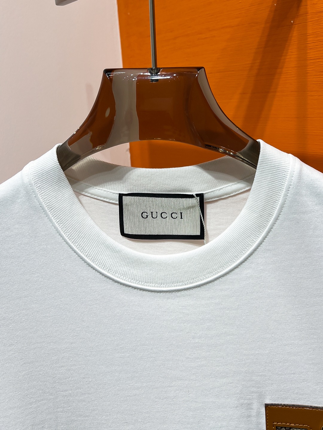 GUCCI#24春夏顶级专柜同步短袖T恤3标齐全采用客供进口100%-32支双股新疆棉面料制成专柜原版面