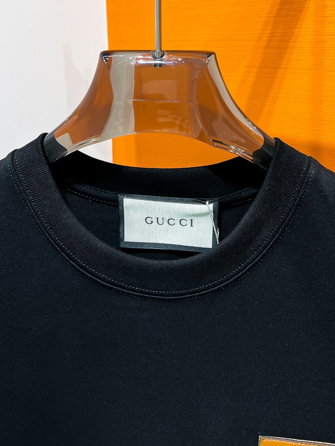 GUCCI#24春夏顶级专柜同步短袖T恤3标齐全采用客供进口100%-32支双股新疆棉面料制成专柜原版面