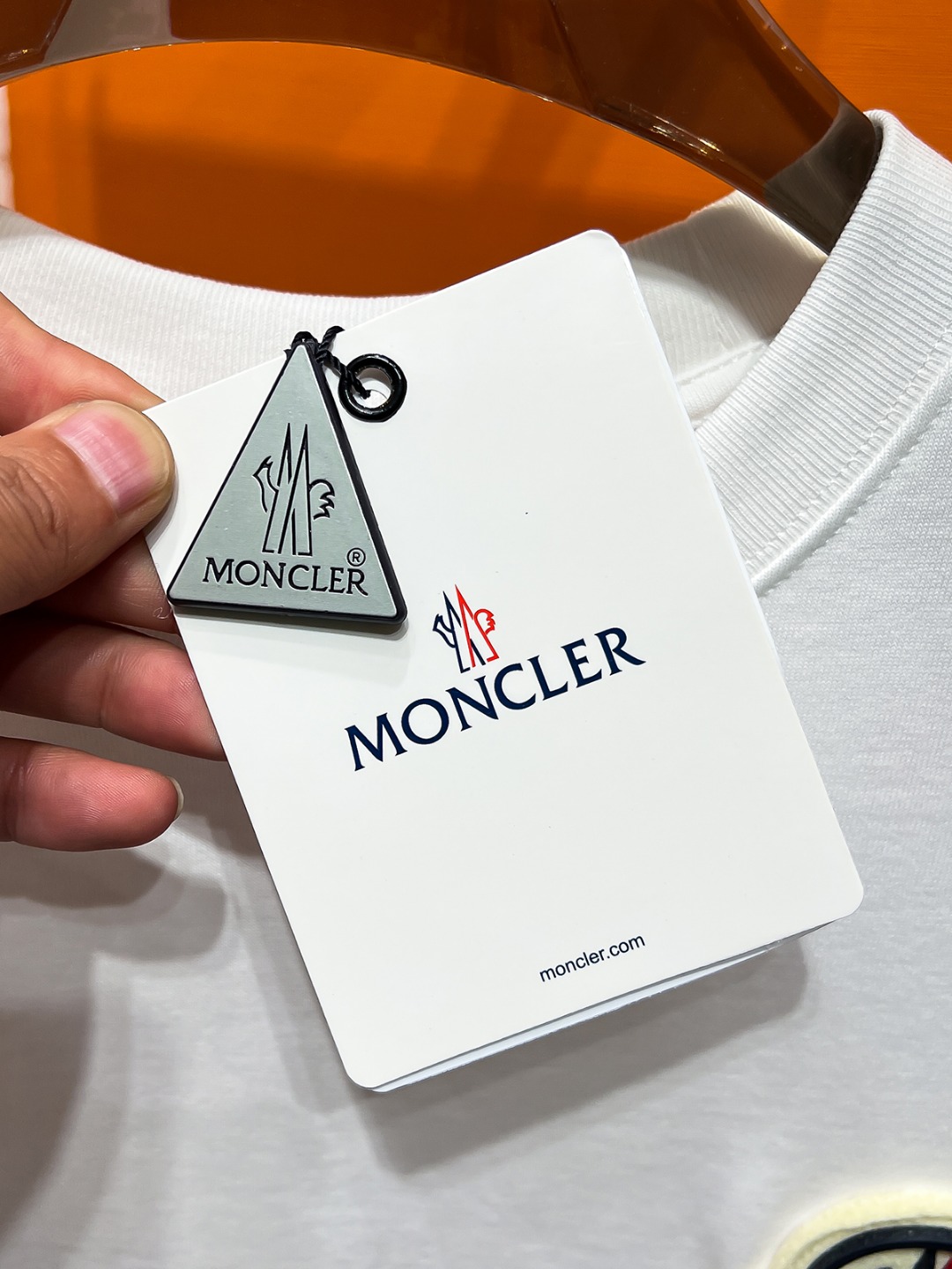 MONCLER#24春夏顶级专柜同步短袖T恤3标齐全采用客供进口100%-32支双股新疆棉面料制成专柜原