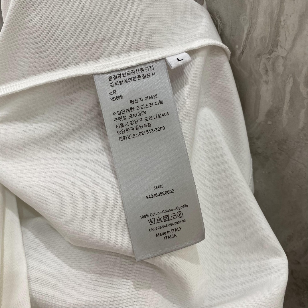 DO#24春夏顶级专柜同步短袖T恤3标齐全采用客供进口100%-32支双股新疆棉面料制成专柜原版面料品牌