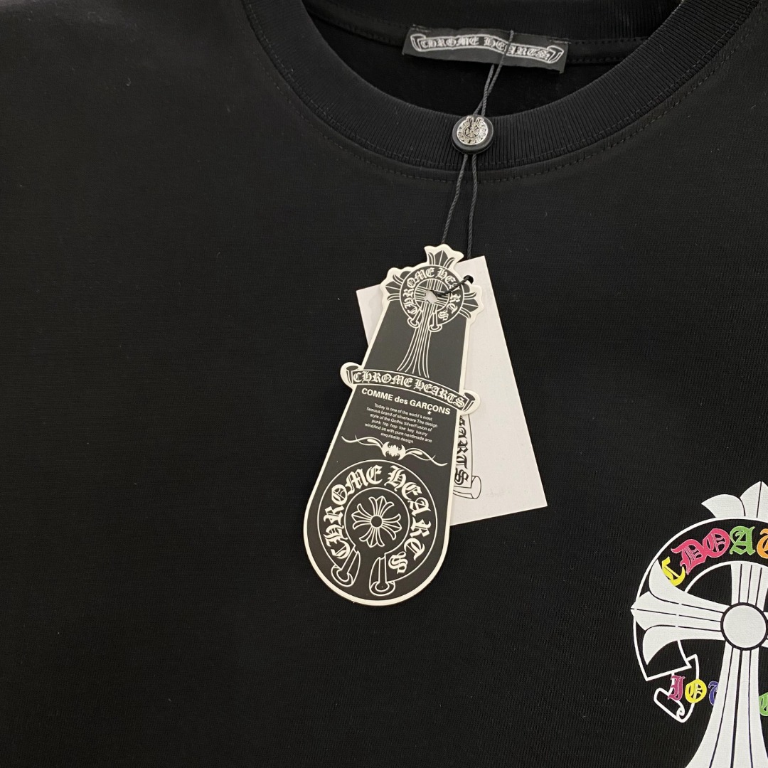 克罗心#24春夏顶级短袖T恤采用客供进口100%-32支双股新疆棉面料制成原版面料品牌辨识度超级强高街与