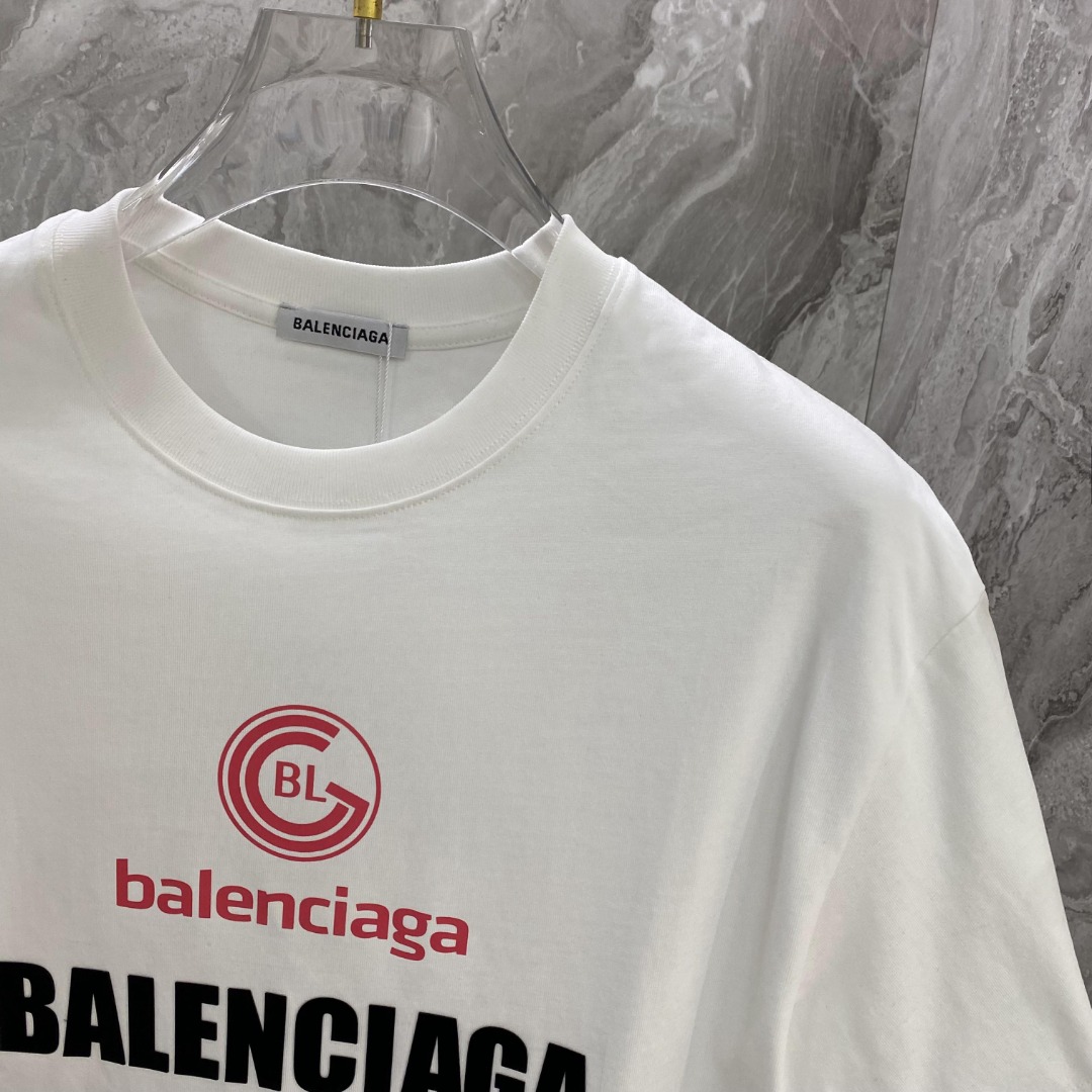 BA#24春夏顶级短袖T恤采用客供进口100%-32支双股新疆棉面料制成原版面料品牌辨识度超级强高街与精