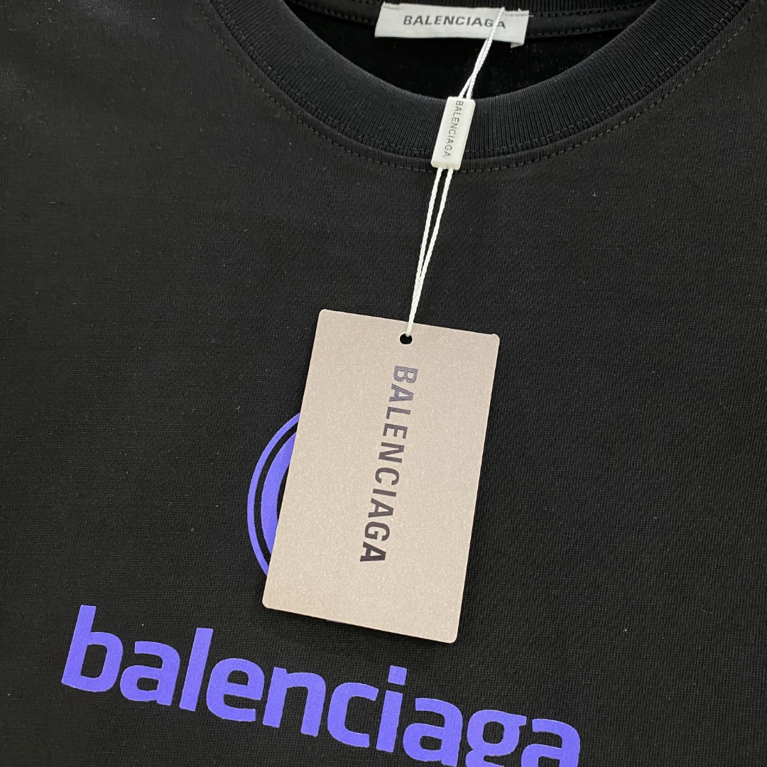 BA#24春夏顶级短袖T恤采用客供进口100%-32支双股新疆棉面料制成原版面料品牌辨识度超级强高街与精