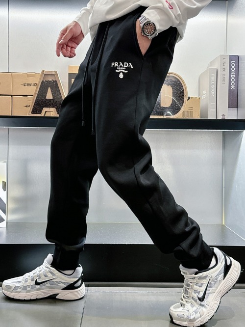 Prada Velvet Fleece Lined Pants - Stylish, Comfortable, and Warm for Autumn/Winter 37 Prada Velvet Fleece Lined Pants - Stylish, Comfortable, and Warm for Autumn/Winter