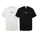 Replica
 Maison Margiela Clothing T-Shirt Perfect Black White Printing Cotton Fashion Short Sleeve