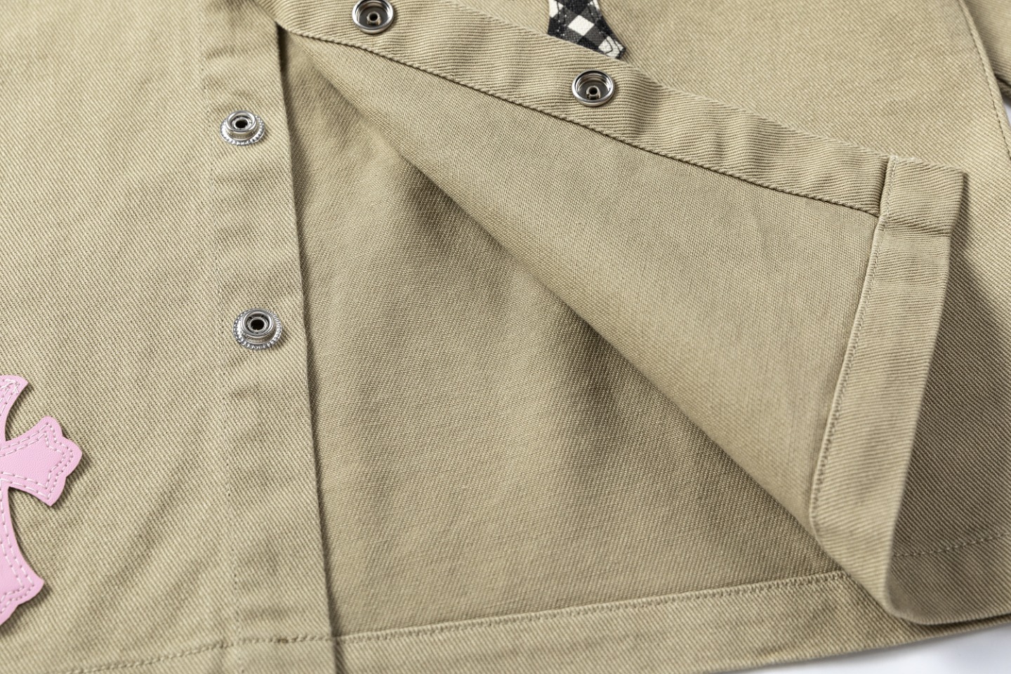 Crocson Cowboy Suit: Premium Cotton, Chinese Silver Buttons, Unique Detailing. - 图片 6