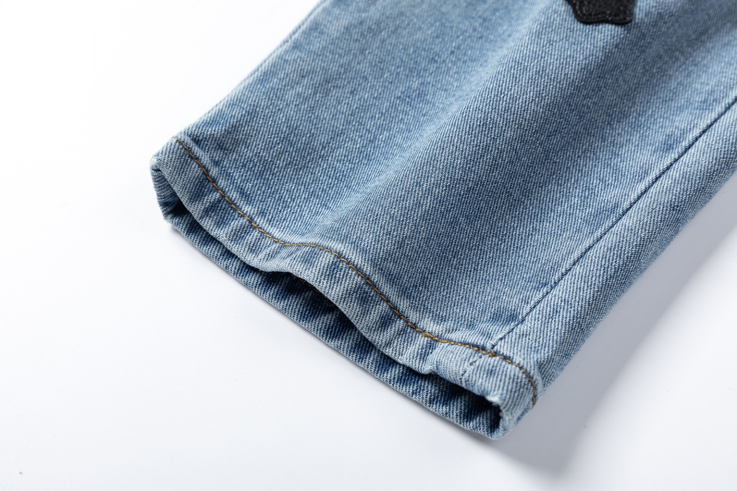 Stylish Classic Corset Jeans in Marble-Lined Roads, Quality Cotton Cowboy Fabric. - 图片 7