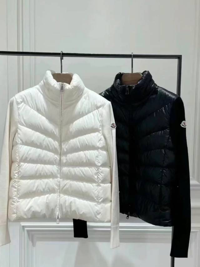 Nuevo estilo de cuello alto de punto, en negro y blanco, tallas SML