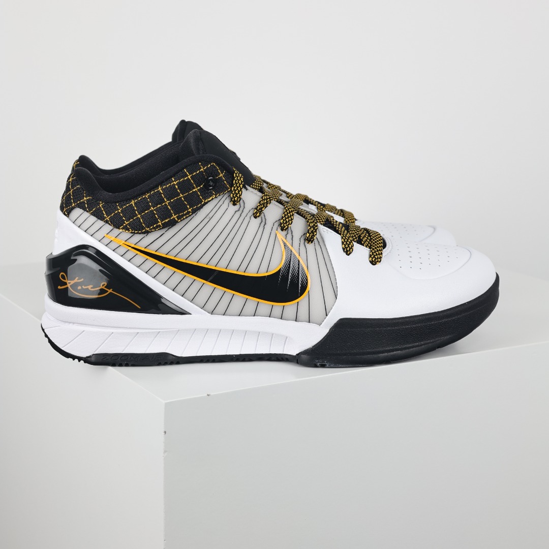 NK ZOOM KOBE 4 Protro ”Del Sol” white and yellow Kobe 4th generation white and yellow