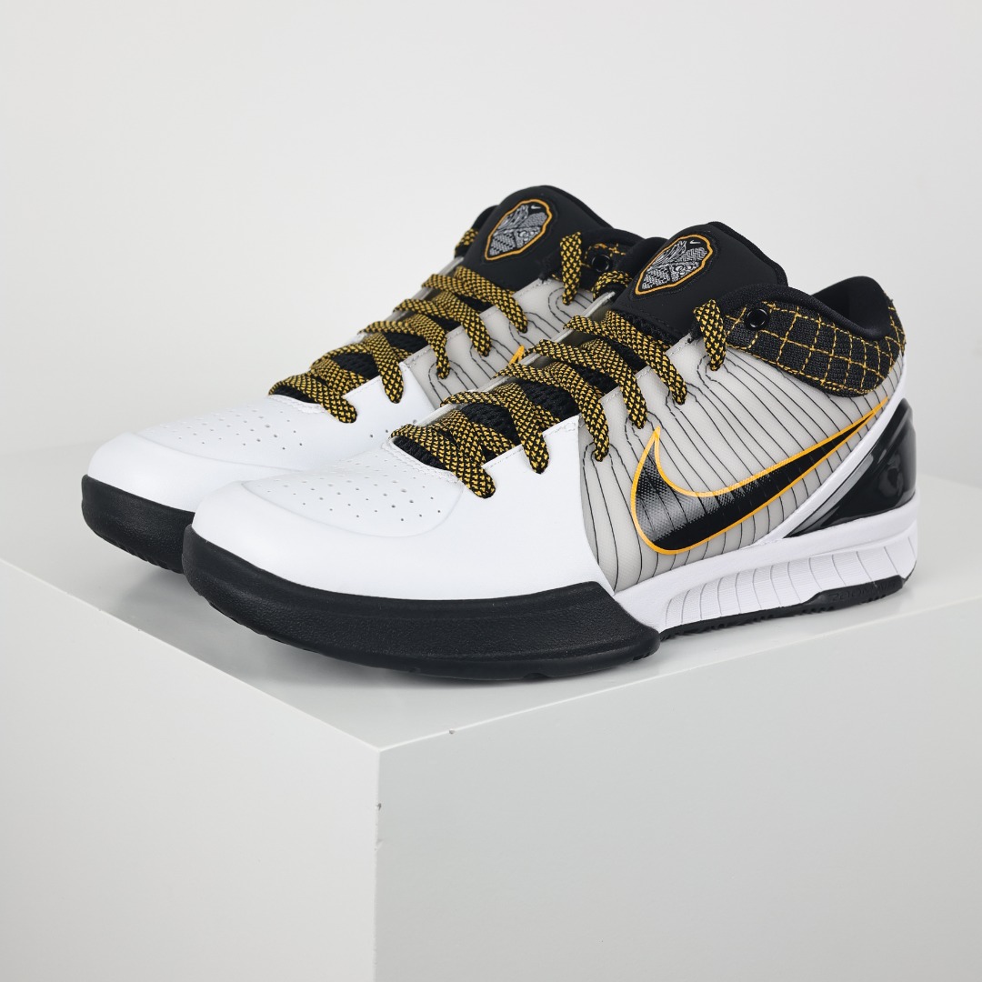 NK ZOOM KOBE 4 Protro ”Del Sol” white and yellow Kobe 4th generation white and yellow