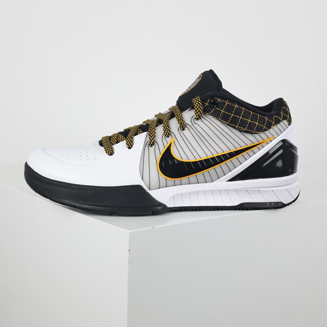 NK ZOOM KOBE 4 Protro ”Del Sol” white and yellow Kobe 4th generation white and yellow
