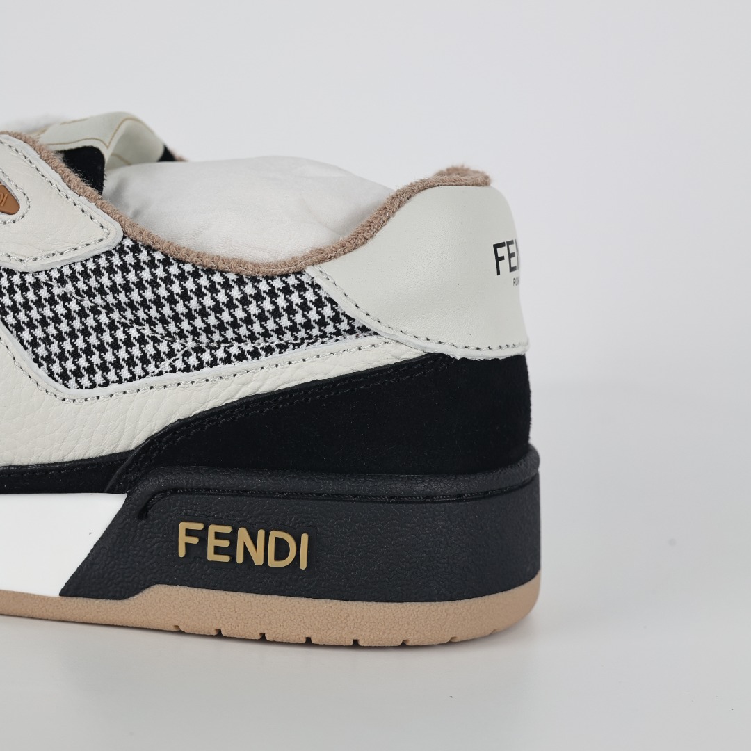 D4 Guangdong original quality 15 color version FENDI Match sneaters low-top sneakers