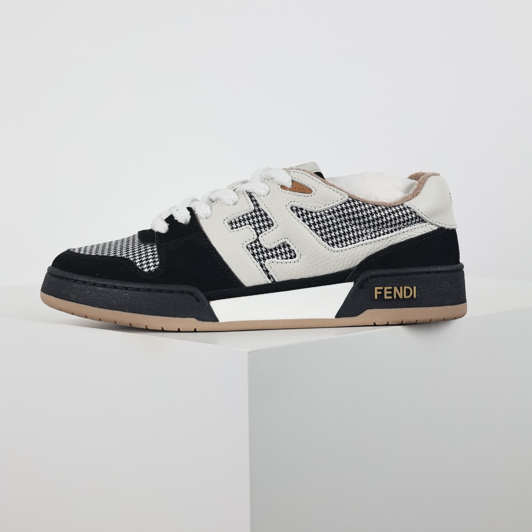 D4 Guangdong original quality 15 color version FENDI Match sneaters low-top sneakers