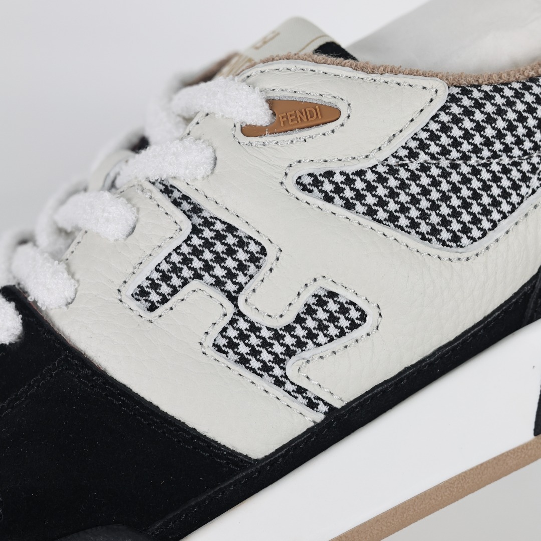 D4 Guangdong original quality 15 color version FENDI Match sneaters low-top sneakers
