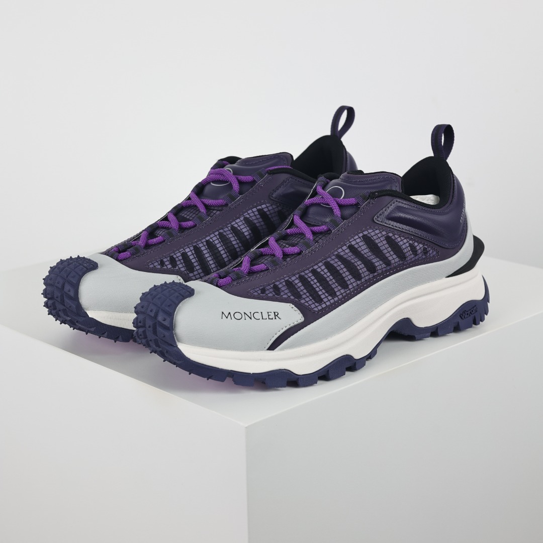 法国奢华羽绒服品牌/盟可睐(蒙口)Trailgrip Lite Trainers 越野旅行2代系列低帮轻量户外登山运动鞋