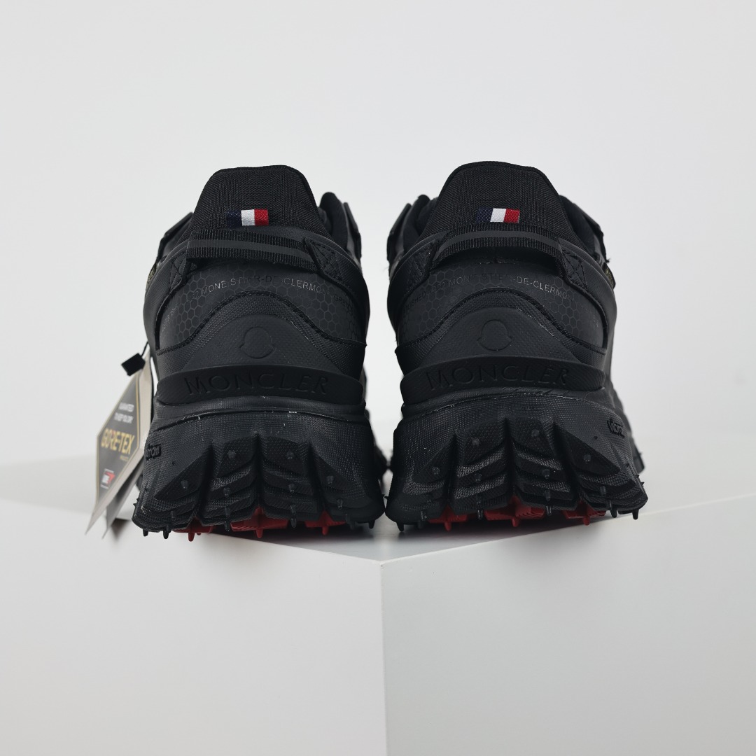 A4 PT大厂原版开发顶级纯原28色版本 Moncler Trailgrip Gore-Tex 蒙口越野旅行系列低帮厚底轻量户外登山运动鞋