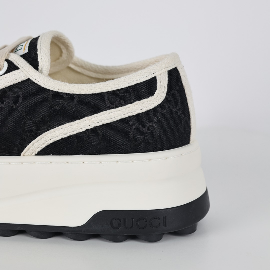 E7 Gucci tennis 1977 经典系列厚底帆布鞋