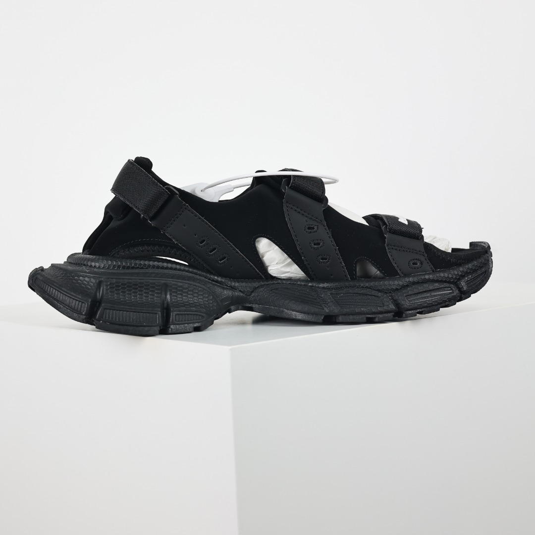 XA BALENCIAGA 3XL Sneakers 巴黎世家十代网布双扣魔术贴走秀复古凉鞋