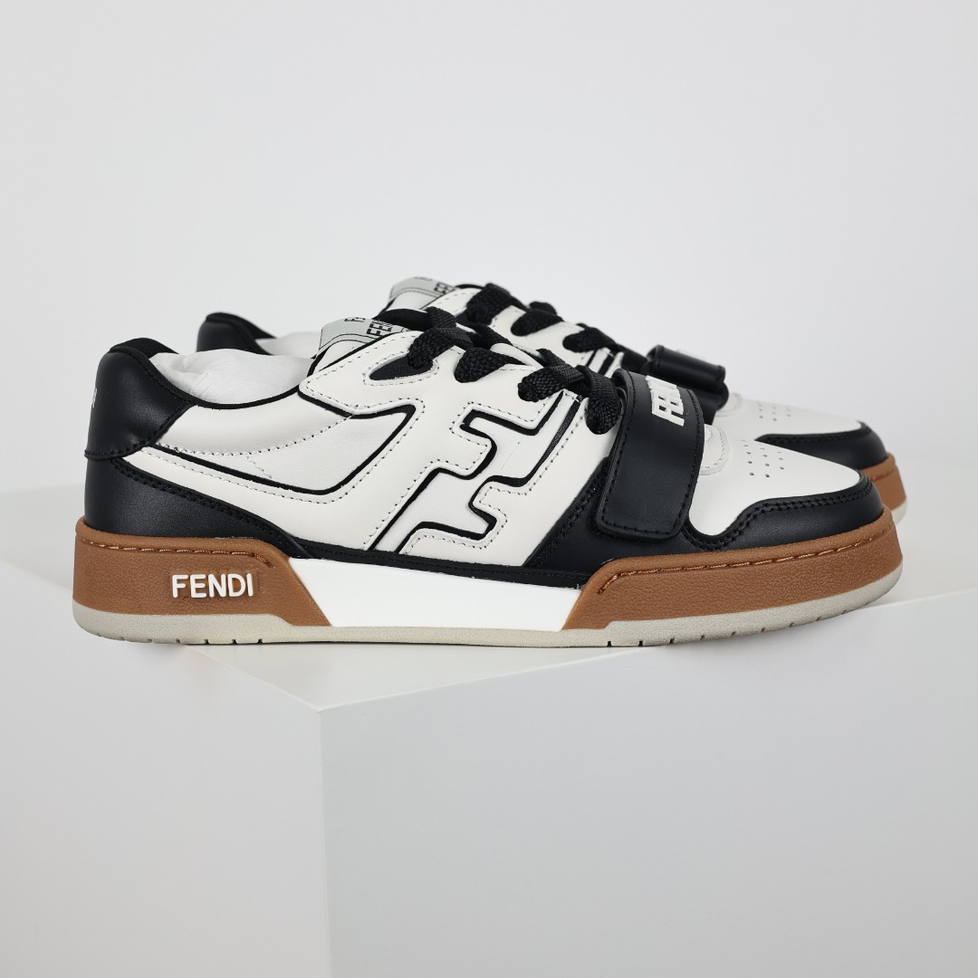 X1版本 广东原装高端品质 24色现货 FENDI 芬迪 Match sneaters 低帮运动鞋