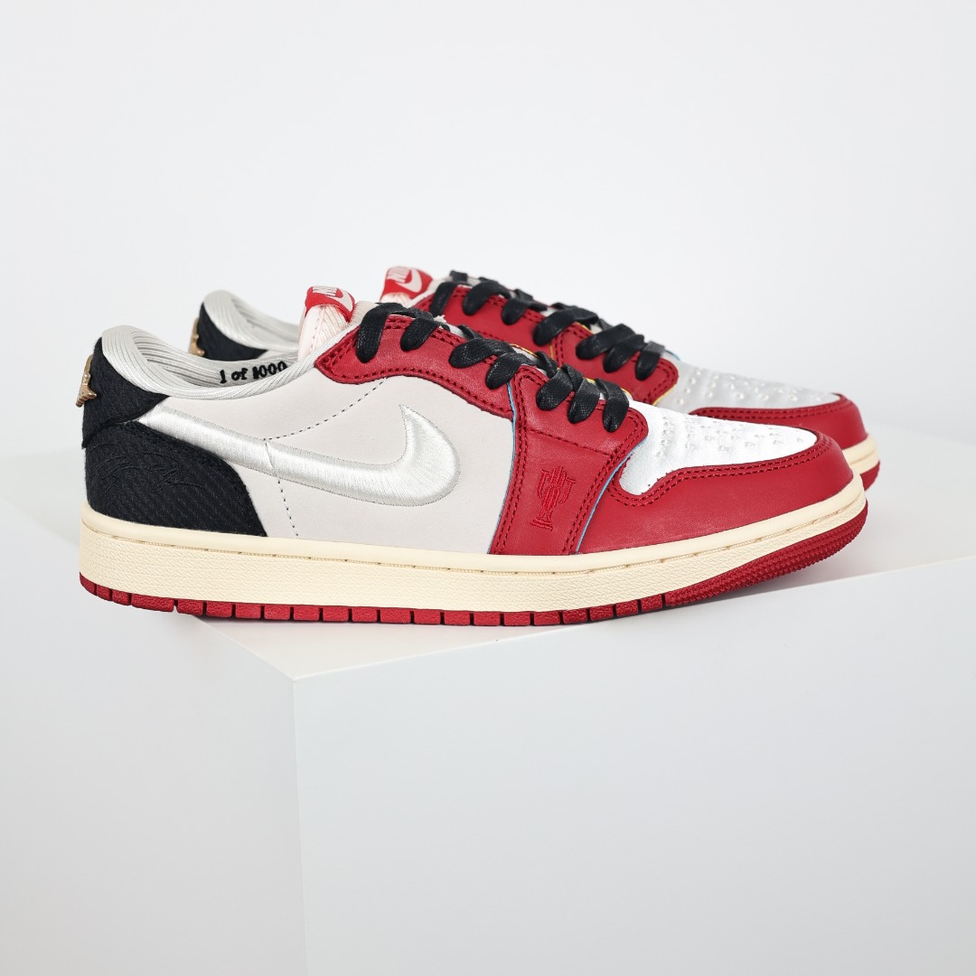 Trophy Room x Air Jordan 1 Low OG AJ1乔1低帮文化篮球鞋 HV6157-100