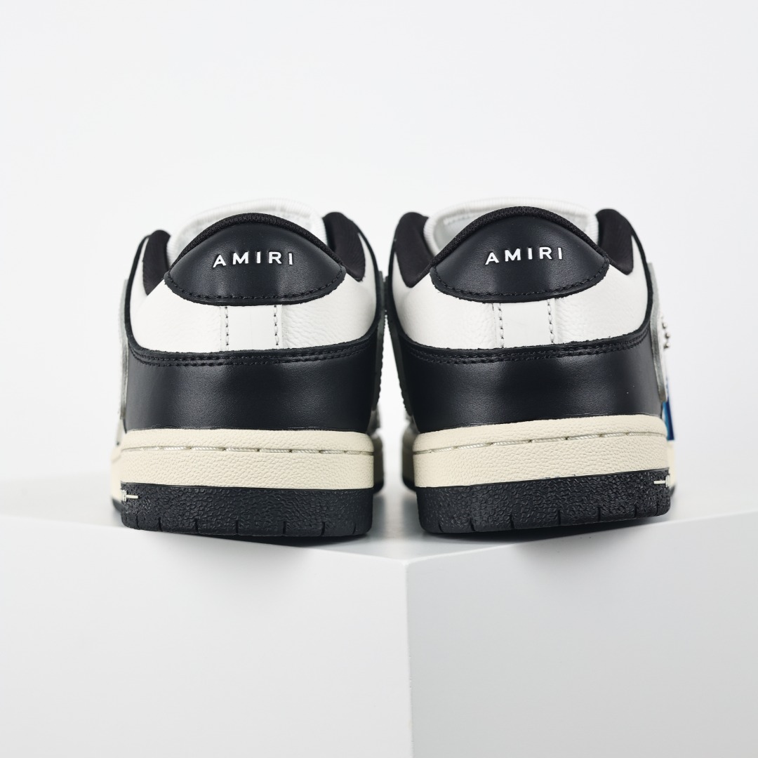 AMIRI Skel Top Low Sneakers 洛杉矶街头之王 高奢·埃米尔 骨骼板鞋 白骨头