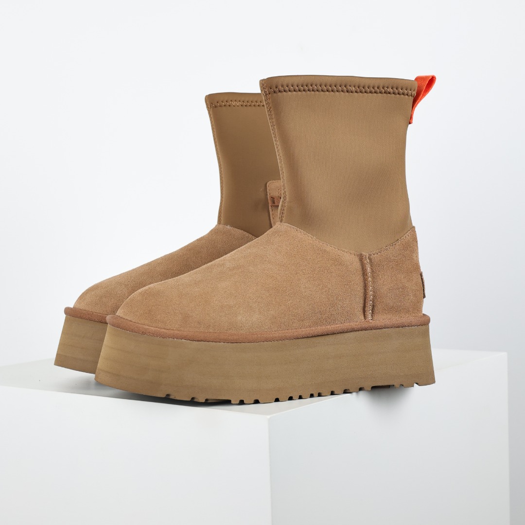 X1 全网最齐 ugg 100个配色 市面顶级版本 UGG 铅笔靴长筒 5cm厚底 长筒