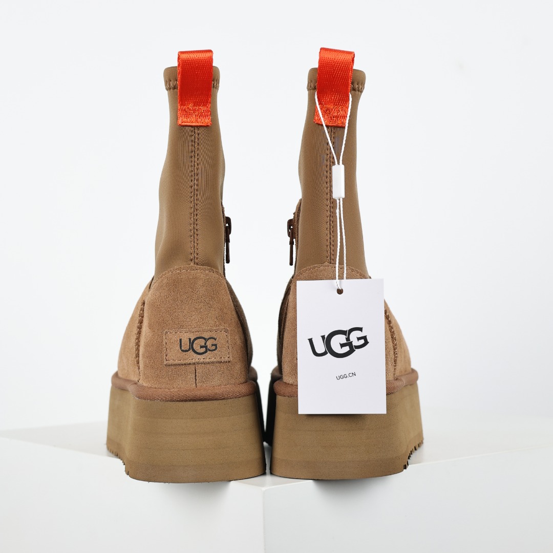 X1 全网最齐 ugg 100个配色 市面顶级版本 UGG 铅笔靴长筒 5cm厚底 长筒