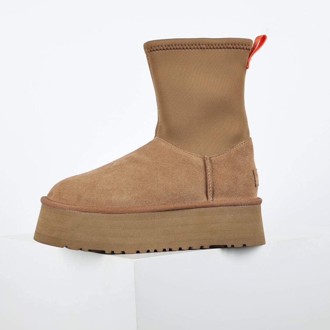 X1 全网最齐 ugg 100个配色 市面顶级版本 UGG 铅笔靴长筒 5cm厚底 长筒