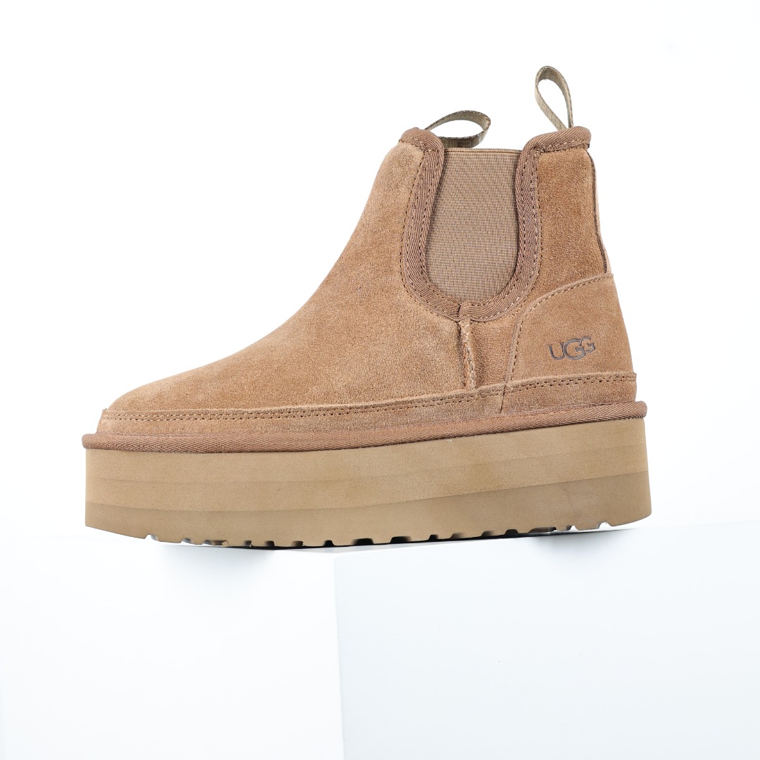 X1 全网热卖款最齐 UGG 100个配色 市面顶级版本 UGG 双拉切尔西 5cm厚底