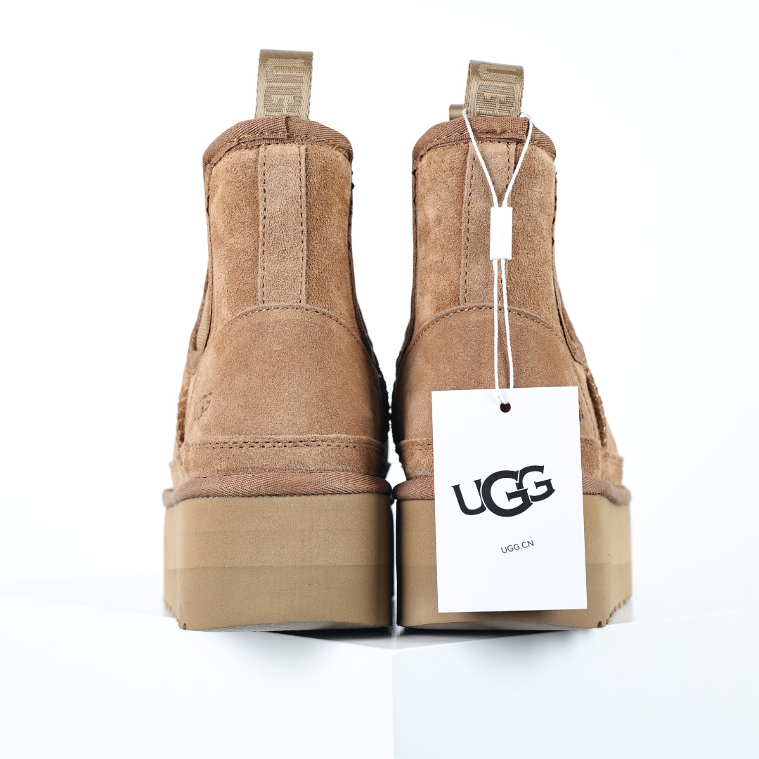 X1 全网热卖款最齐 UGG 100个配色 市面顶级版本 UGG 双拉切尔西 5cm厚底