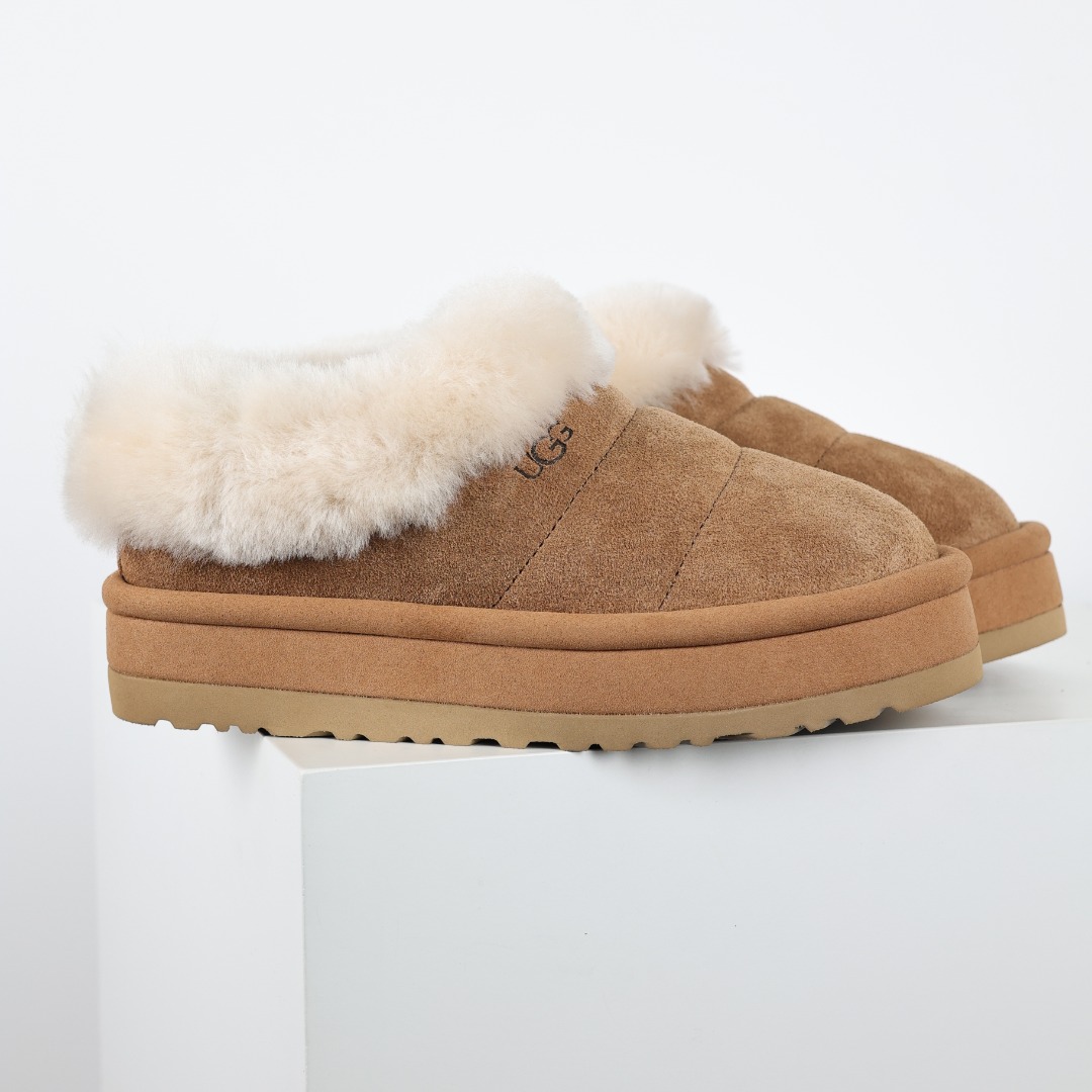 X1 全网热卖款最齐 UGG 100个配色 市面顶级版本 UGG Tazzlita 塔茨丽 毛毛虫4cm厚底