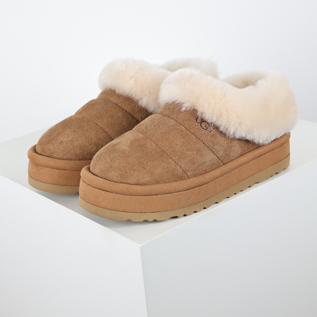 X1 全网热卖款最齐 UGG 100个配色 市面顶级版本 UGG Tazzlita 塔茨丽 毛毛虫4cm厚底