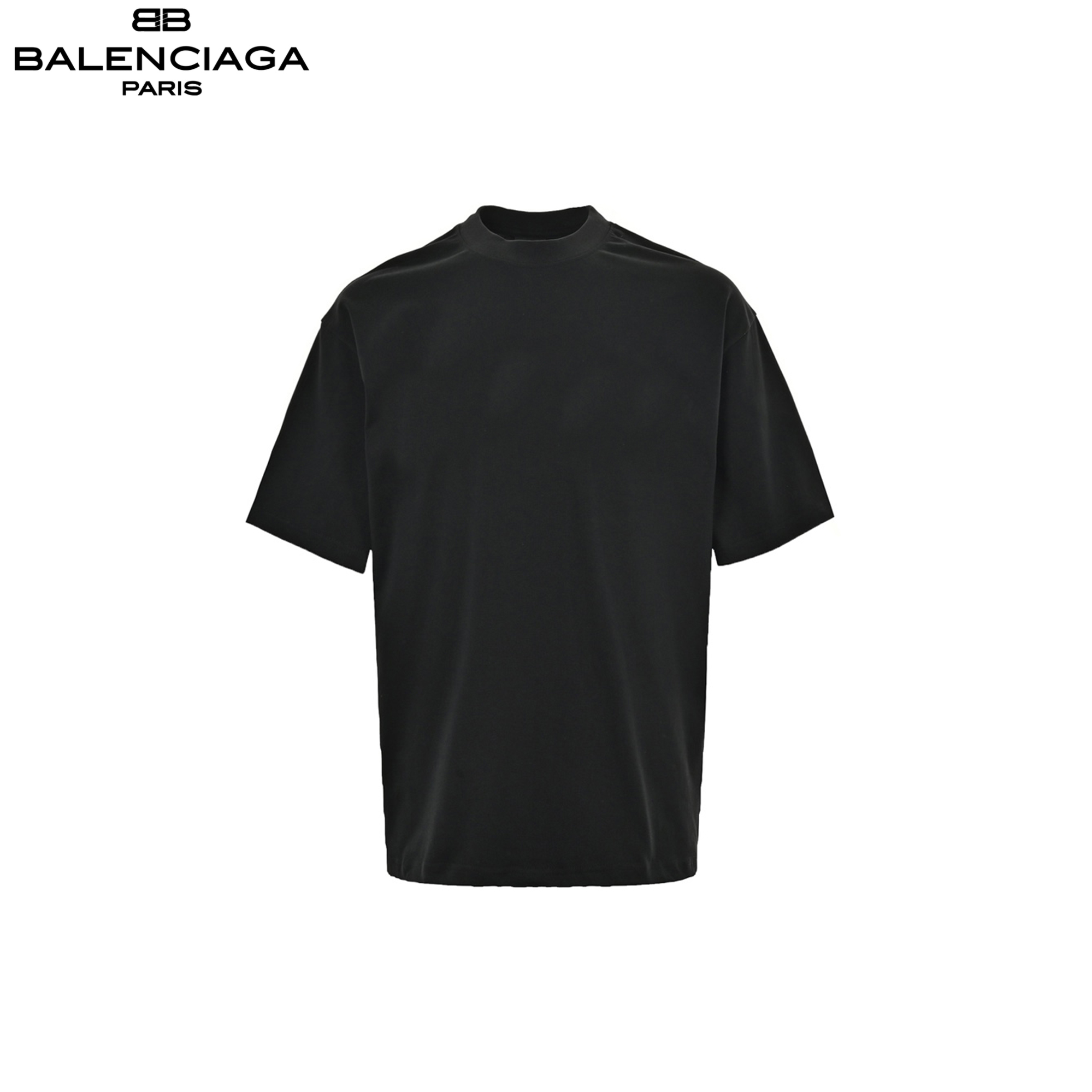 Balenciaga/巴黎世家 后背烫钻互扣短袖