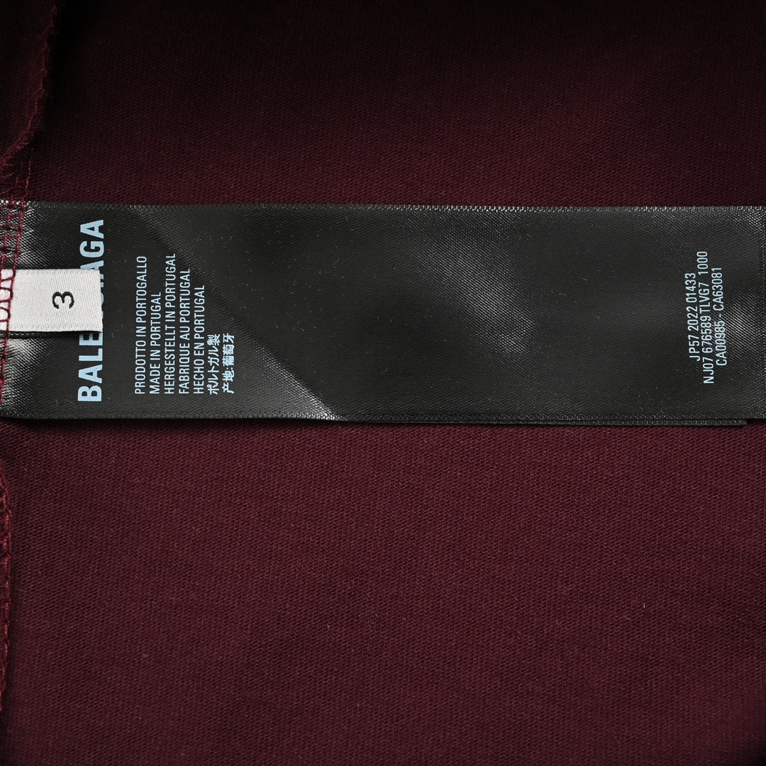 Balenciaga/巴黎世家 做旧水洗胶带LOGO短袖水洗黑 水洗蓝 白色-Chinese UA Cheap High Quatity Brand Clothes Bags handbags Sneakers wholesale wholesaler seller from China Factory suppliers Fashion Clothing Shoes best Quality Beautiful Price Balenciaga/巴黎世家 做旧水洗胶带LOGO短袖水洗黑 水洗蓝 白色