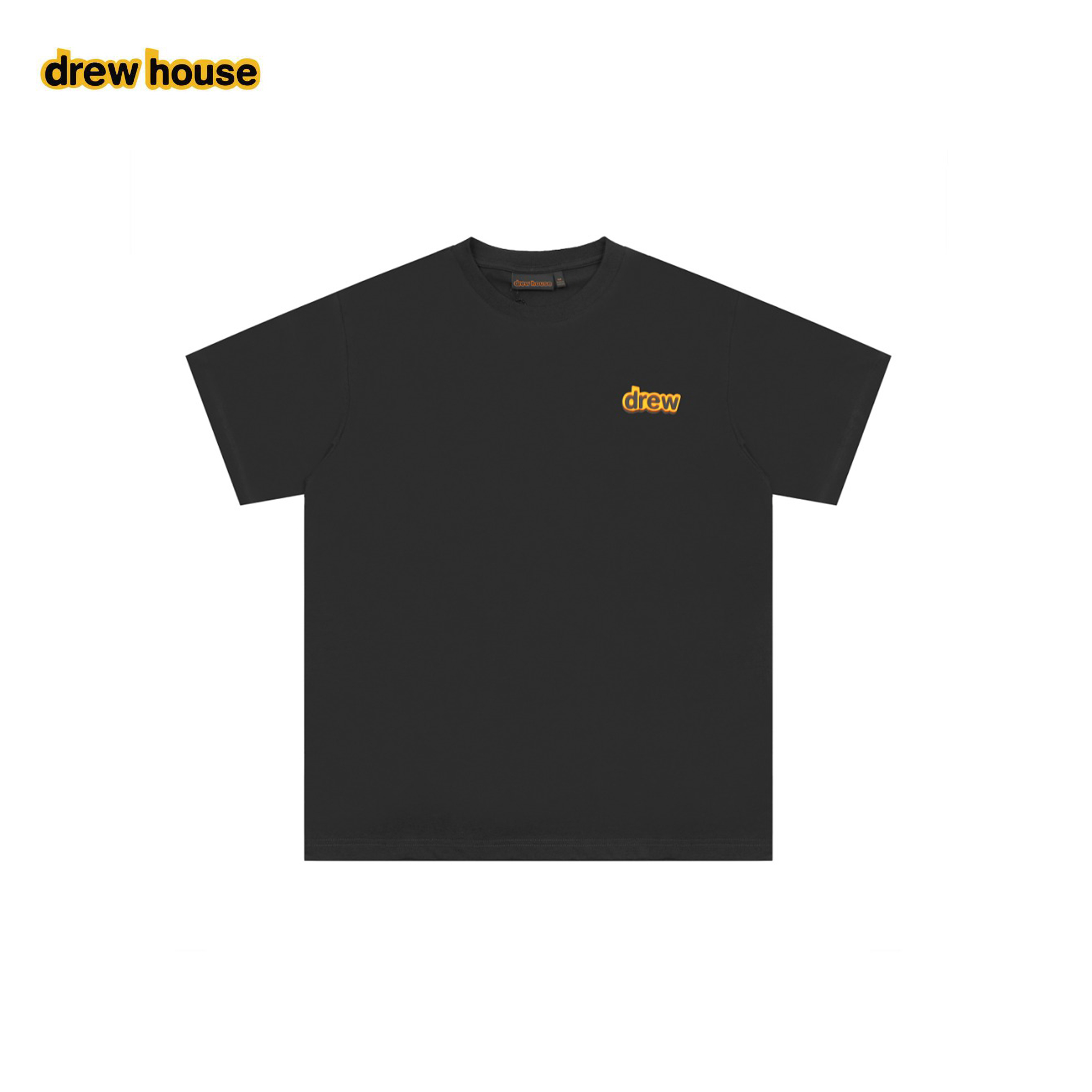 Drew house/笑脸 24ss 向日葵字母短袖