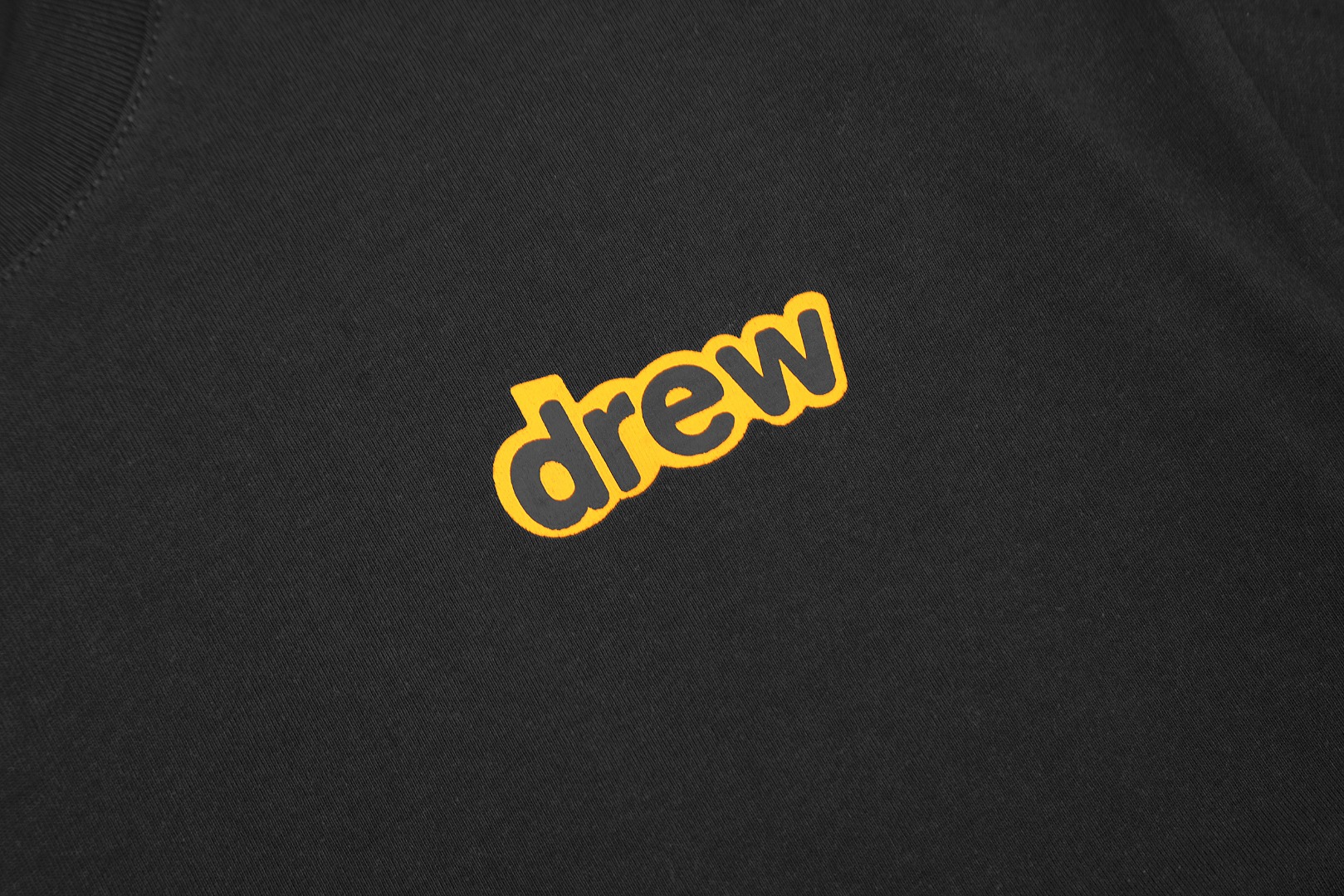 Drew house/笑脸 24ss 向日葵字母短袖