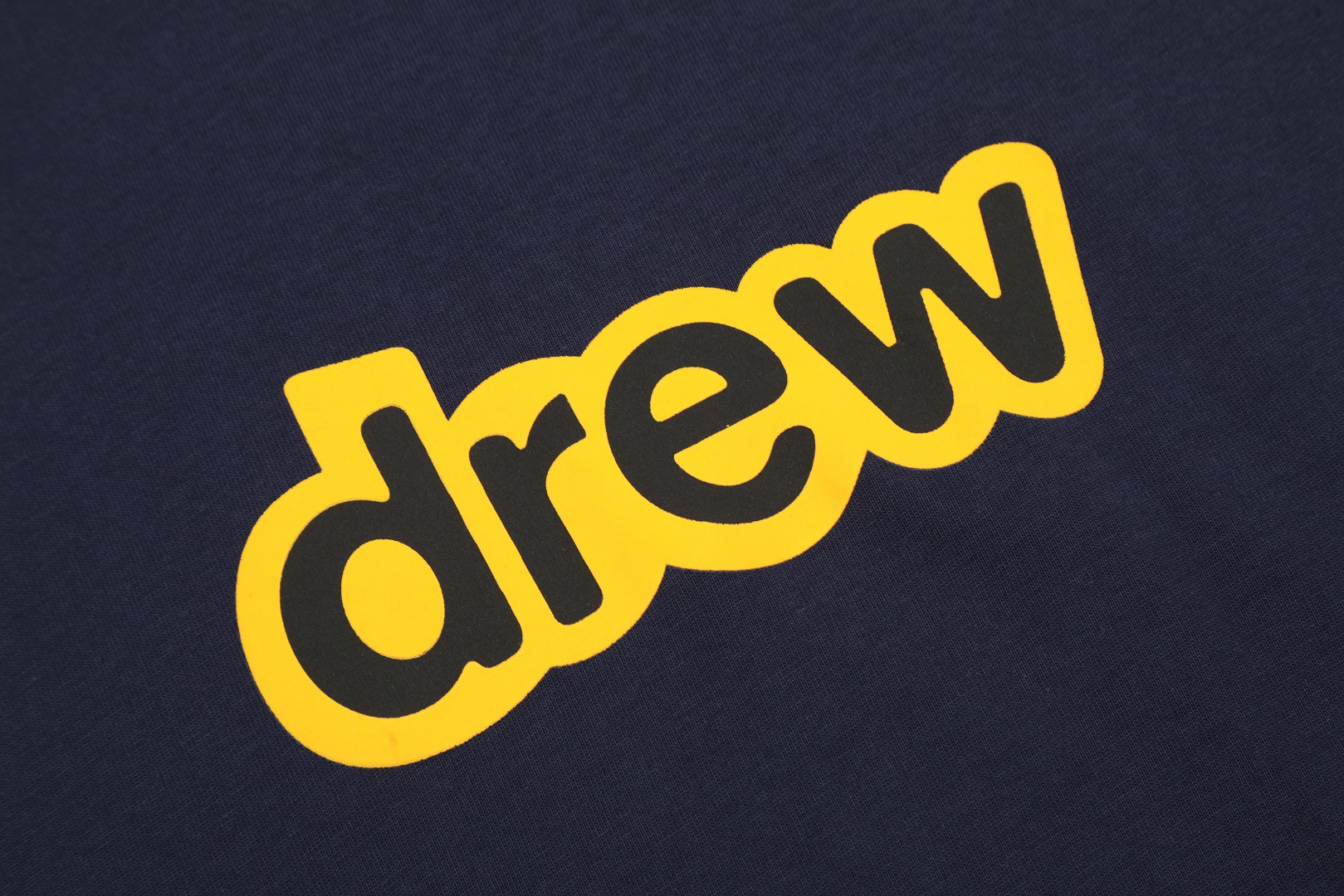 Drew house/笑脸 24ss经典字母LOGO短袖