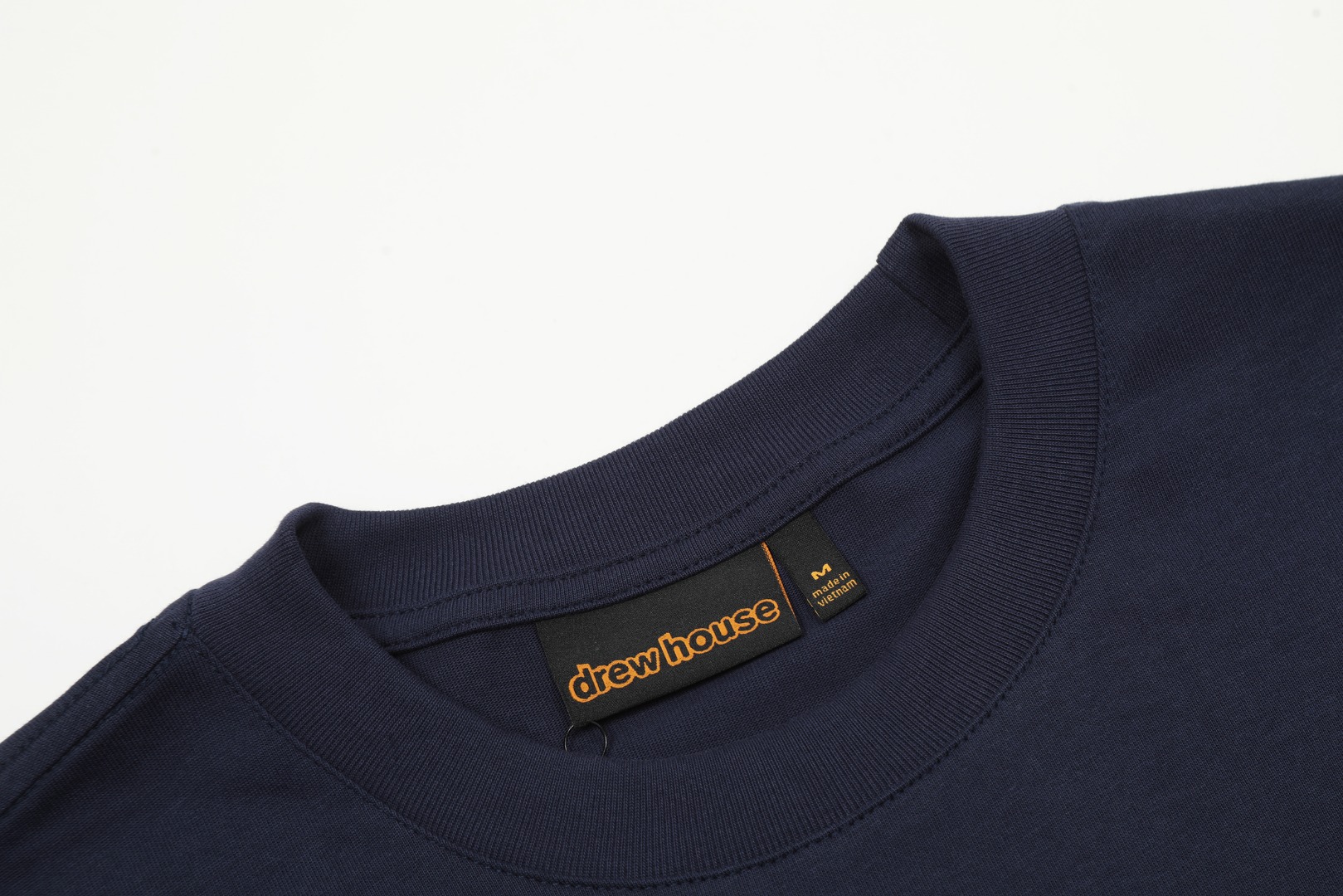 Drew house/笑脸 24ss经典字母LOGO短袖