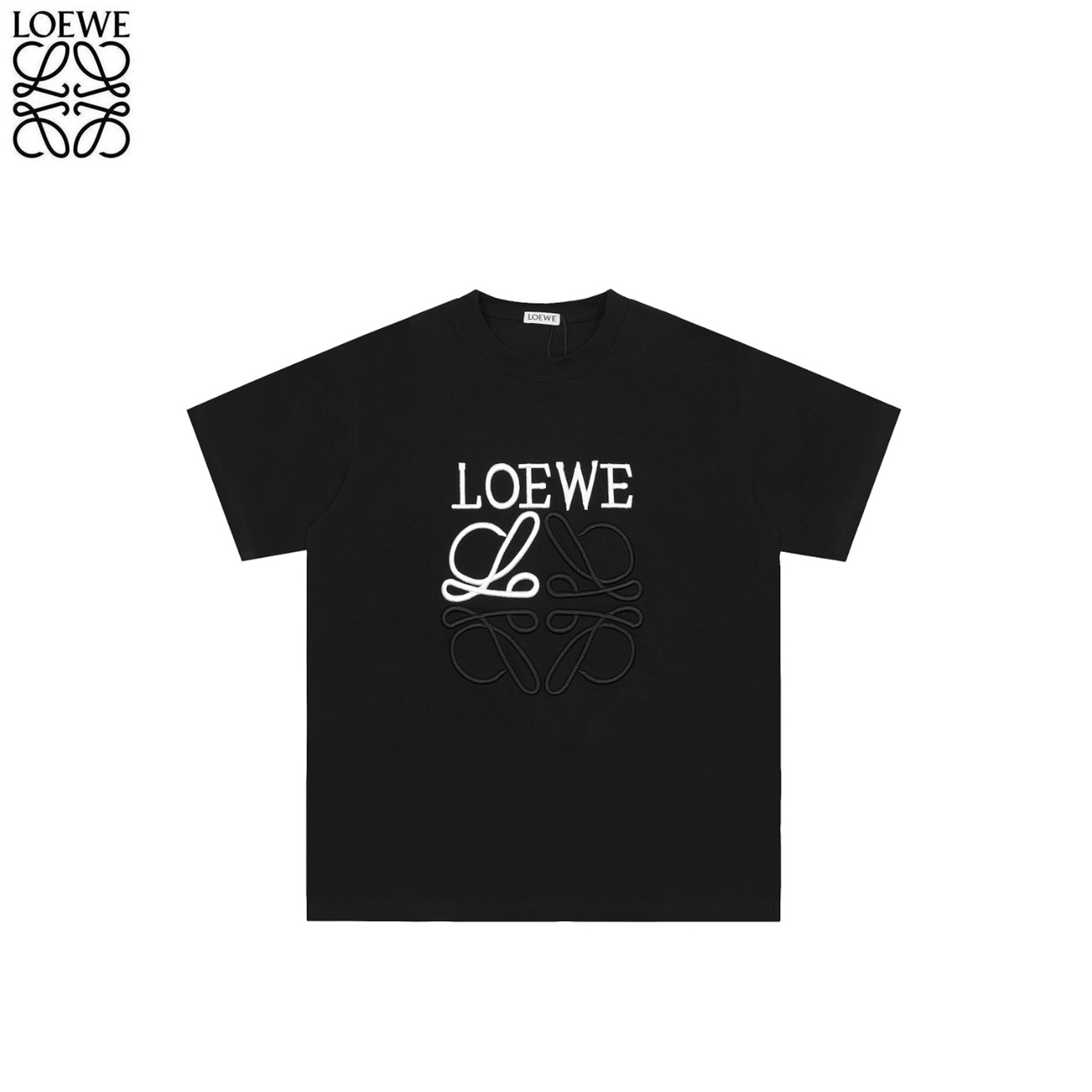 Loewe/罗意威24SS 经典大LOGO绣花短袖