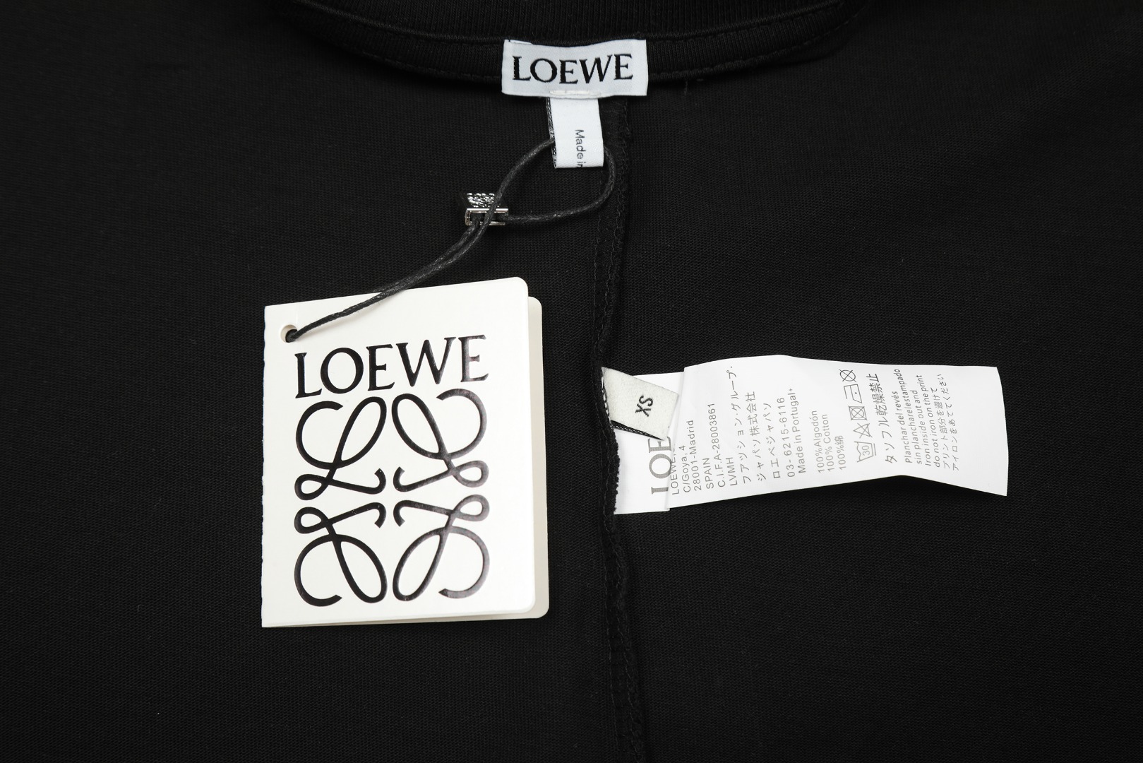 Loewe/罗意威24SS 经典大LOGO绣花短袖