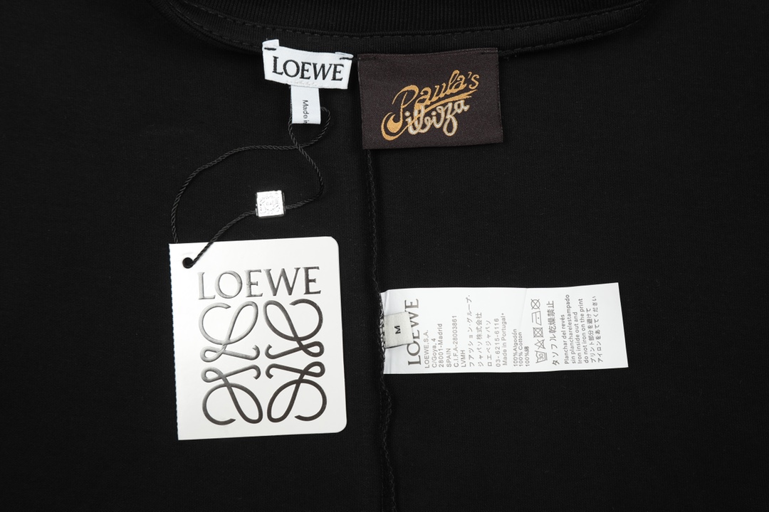 Loewe/罗意威24SS 爱心刺绣植绒ogo短袖