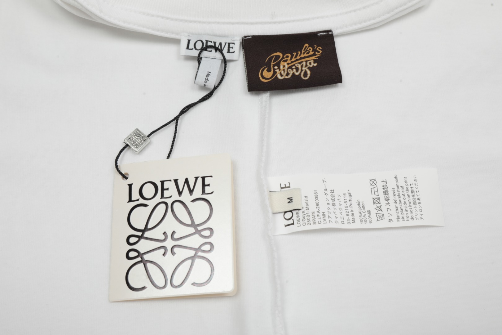 Loewe/罗意威 24SS 魔方植绒LOGO短袖-Chinese UA Cheap High Quatity Brand Clothes Bags handbags Sneakers wholesale wholesaler seller from China Factory suppliers Fashion Clothing Shoes best Quality Beautiful Price Loewe/罗意威 24SS 魔方植绒LOGO短袖